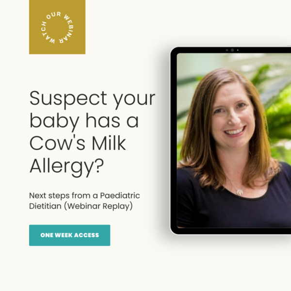 Suspect your baby has a Cow's Milk Allergy?