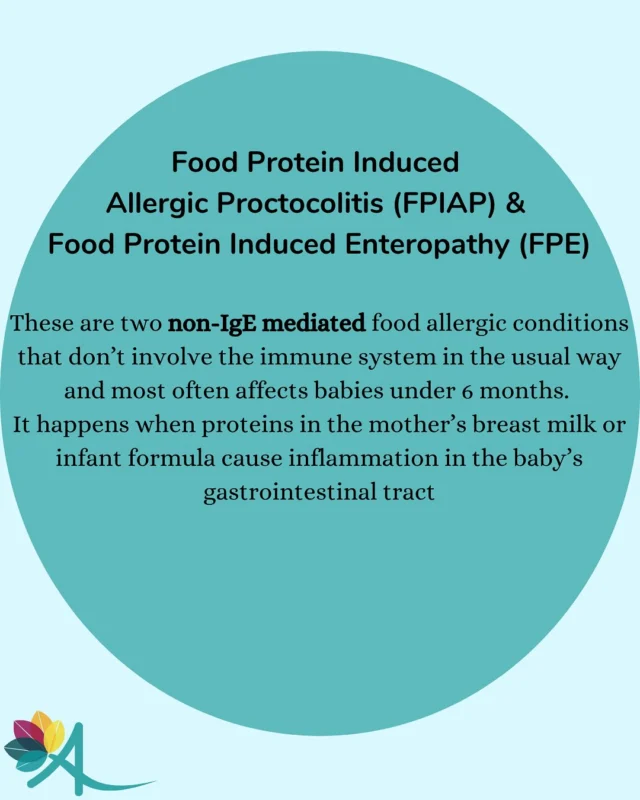 Are you breastfeeding your bubba?
Has your babe had blood or mucous in their stools, extreme discomfort and/or chronic diarrhoea? 
Have you been told it’s likely your baby has a cow’s milk allergy or cow’s milk intolerance and to cut dairy and soy out of your diet?
Well it’s likely to be either one of these non-IgE mediated food allergic conditions,
FOOD PROTEIN INDUCED ALLERGIC PROCTOCOLITIS or
FOOD PROTEIN INDUCED ENTEROPATHY.
If you’re feeling confused and unsure about feeding your baby and feeding yourself, we can help you! 

For more guidance and support, book in to see one of our experienced dietitians. 

☎️ 0861147167
📧 clientcare@advanceddietitiansgroup.com.au 
📚 https://advanceddietitiansgroup.com.au